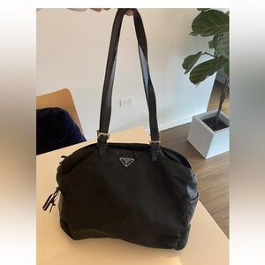 Prada nylon tote